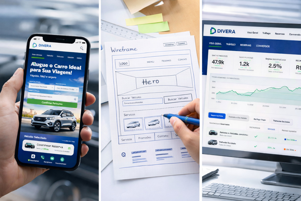 Sistema completo para locadora de veículos